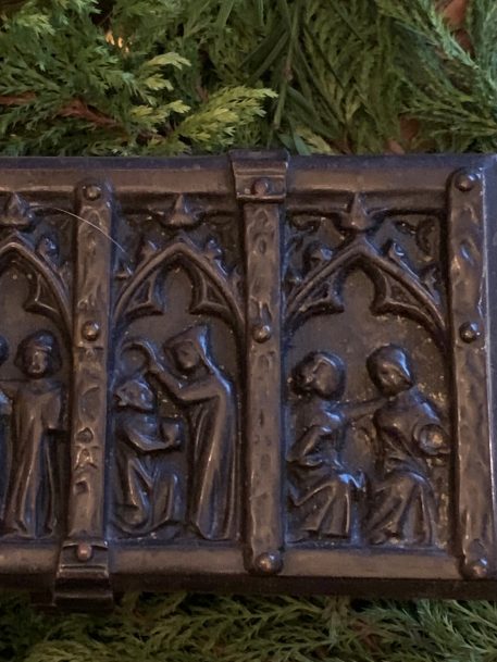 An Erhard & Sohne style Bronze Reliquary Jewellery Box - Image 9