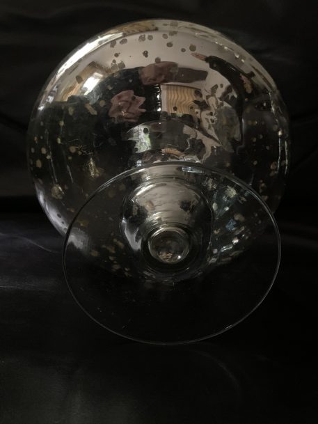 An Attractive Mercury Glass Apothecary Jar & Lid - SOLD! - Image 7