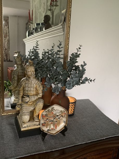 An Oriental Statue of a Kneeling Terracotta Warrior - Image 3
