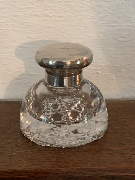 Silver Topped Inkwell (Designed by Frederick Haberling) - Image 8