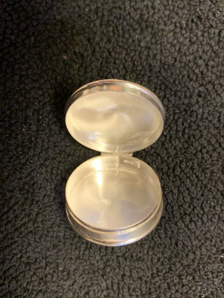 Silver Round Articulated Teddy Bear Tooth Fairy Box - SOLD! - Image 4