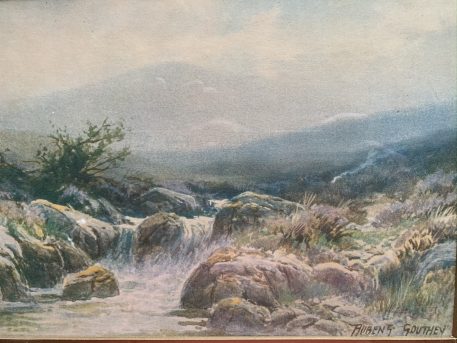 A Landscape Watercolour Picture by Rubens A.J.N. Southey