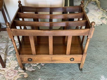 A Good Three Division English Music Mahogany Canterbury - Image 3