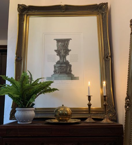 A pair of 18th Century Seamed Bell Metal Candlesticks, on Circular Bases - Image 2