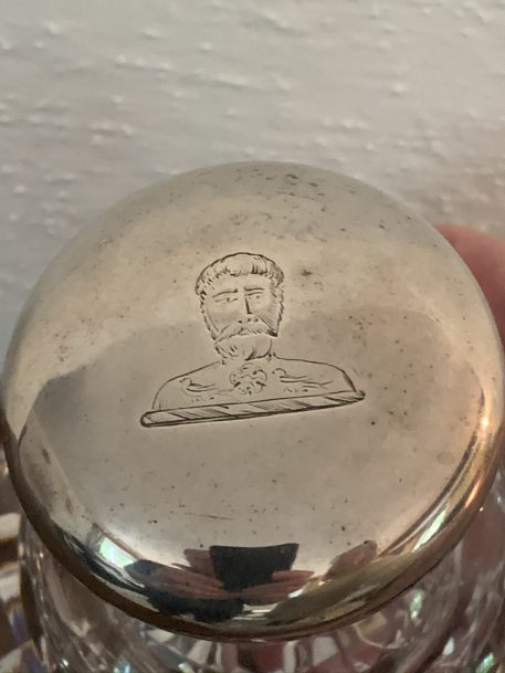 Silver Topped Inkwell (Designed by Frederick Haberling) - Image 7