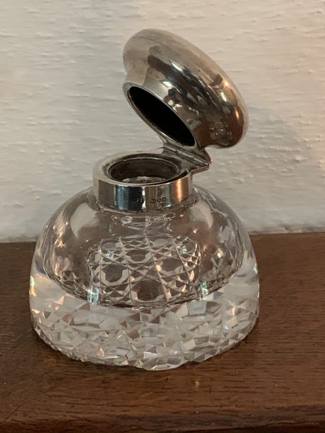 Silver Topped Inkwell (Designed by Frederick Haberling) - Image 2