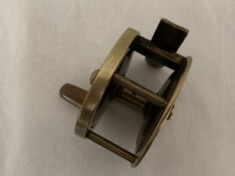 A Vintage Miniature Fishing Reel With Fixed Wooden Handle - Image 7