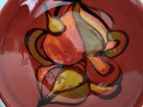 A Poole Pottery "Delphis" Pin Dish designed by Carole Holden - Image 2