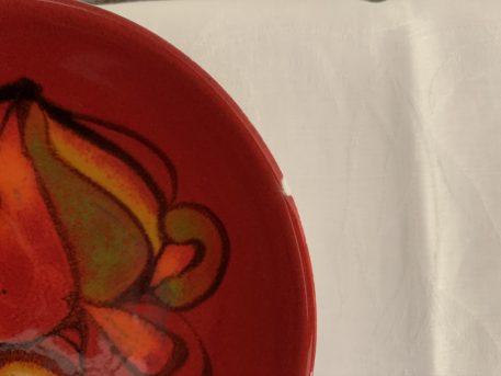 A Poole Pottery "Delphis" Pin Dish designed by Carole Holden - Image 4