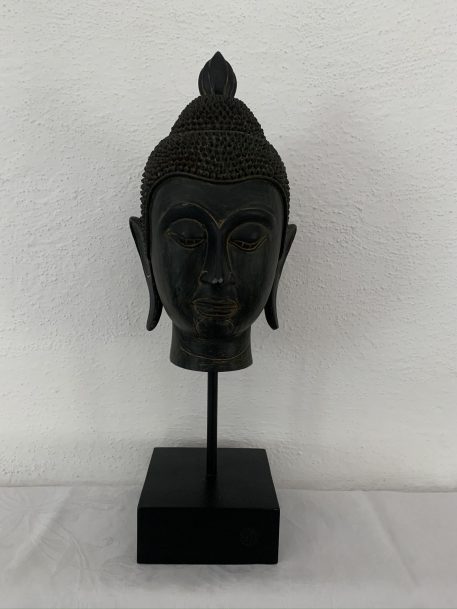 An Elegant and Handsome Buddha Head on a Plinth - Image 5