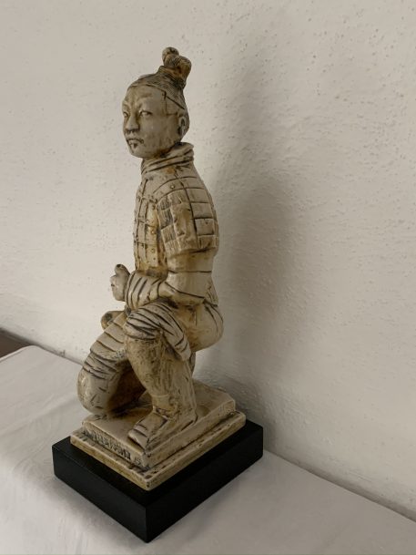An Oriental Statue of a Kneeling Terracotta Warrior - Image 9