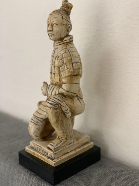 An Oriental Statue of a Kneeling Terracotta Warrior - Image 6