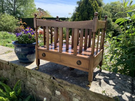 A Good Three Division English Music Mahogany Canterbury - Image 2