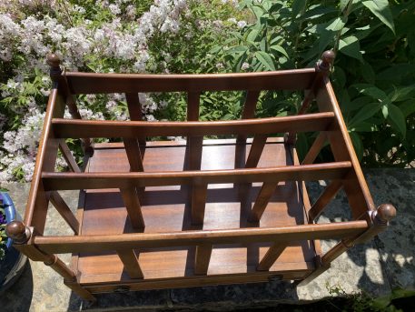 A Good Three Division English Music Mahogany Canterbury - Image 5