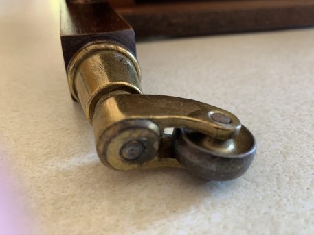 A Good Three Division English Music Mahogany Canterbury - Image 9