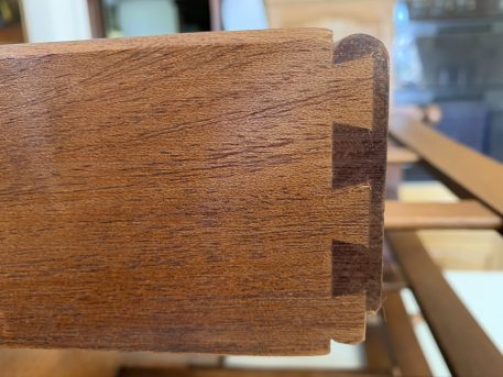 A Good Three Division English Music Mahogany Canterbury - Image 7