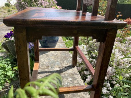A Decorative, Signed and Carved Chinese Red Stained Chair - Image 10
