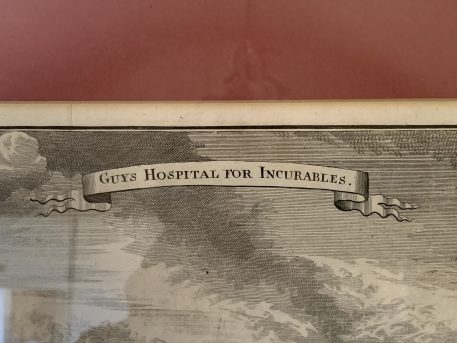 A Framed Engraved Print of Guy’s Hospital For Incurables - Image 3