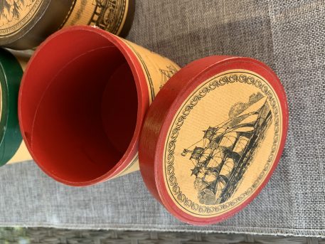Three Attractive and Decorative Round Storage Boxes - Image 8
