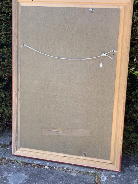 An Attractive Large Gilt Bevelled Mirror In The Classic Style - Image 3