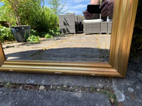 An Attractive Large Gilt Bevelled Mirror In The Classic Style - Image 7