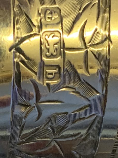 Good Pair of Antique Silver Napkin Rings, Birmingham 1905 - Image 4