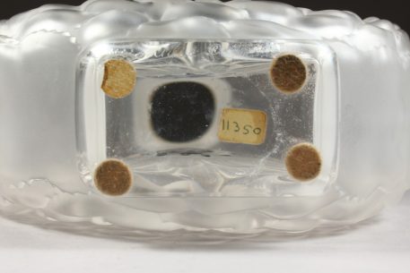 Lalique Frosted Glass Circular-Shaped Scent Bottle And Stopper - Image 12