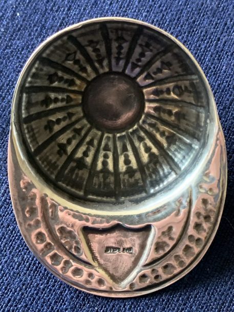 Jockey Cap Caddy Spoon Hallmarked Sterling Silver - Image 5
