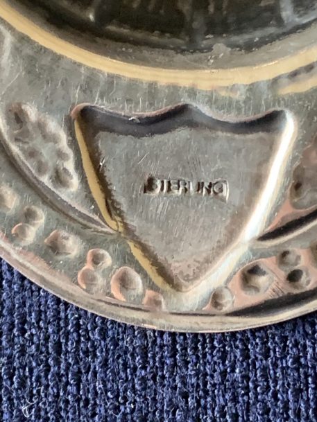 Jockey Cap Caddy Spoon Hallmarked Sterling Silver - Image 4