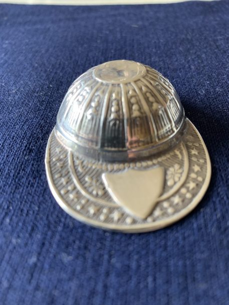 Jockey Cap Caddy Spoon Hallmarked Sterling Silver - Image 2
