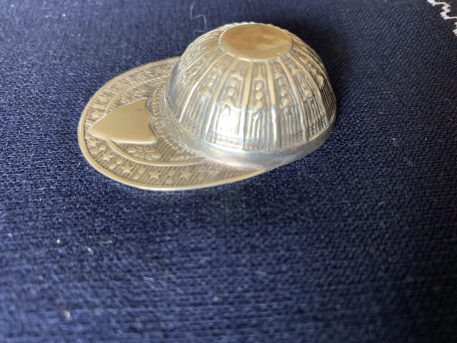 Jockey Cap Caddy Spoon Hallmarked Sterling Silver - Image 3