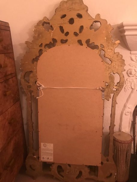 Baroque Rococo Style Gold Ornate Gilt Framed Mirror - SOLD! - Image 3