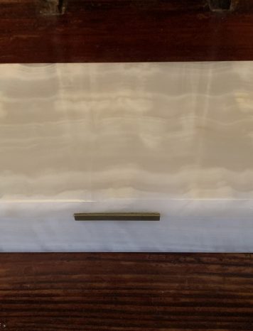 Onyx Betjeman Patent 2 Division Cigarette Box - SOLD!