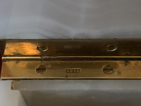 Onyx Betjeman Patent 2 Division Cigarette Box - SOLD! - Image 3