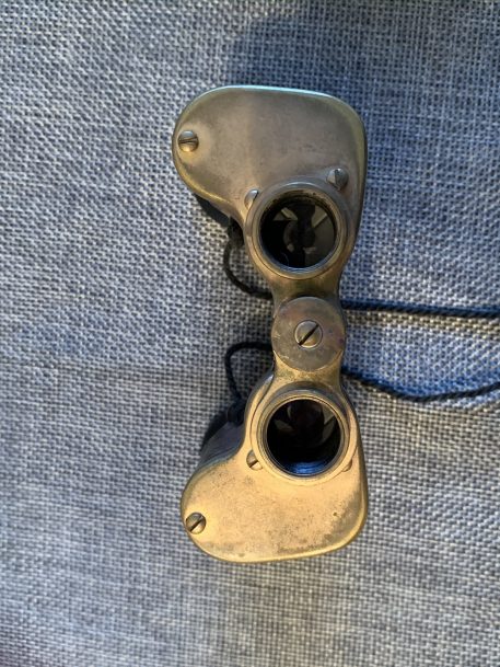 Antique German GebrNitschke Rathenow Plastvista MOD.0 Opera Glasses/Binoculars - Image 8