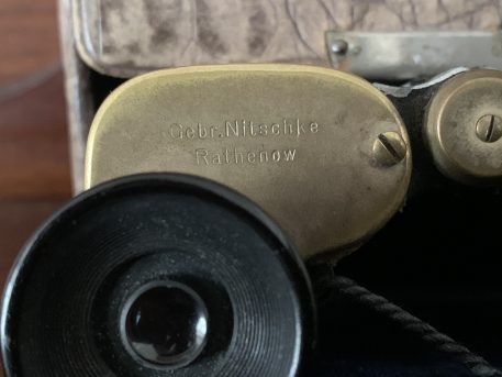 Antique German GebrNitschke Rathenow Plastvista MOD.0 Opera Glasses/Binoculars - Image 10
