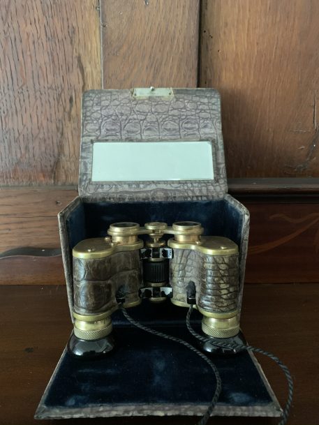 Antique German GebrNitschke Rathenow Plastvista MOD.0 Opera Glasses/Binoculars - Image 7