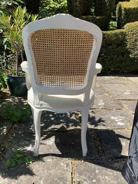 A Louis XV French Style Cane Back Fauteuil Armchair - Image 13