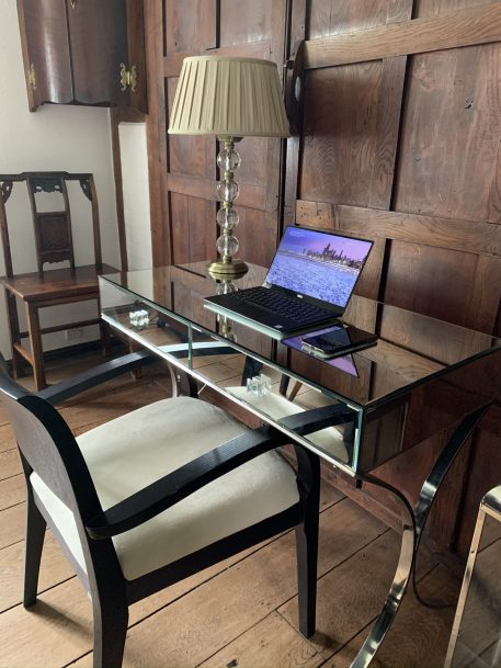 Elegant Two Drawer Mirrored Dressing Table / Hall Console - SOLD!