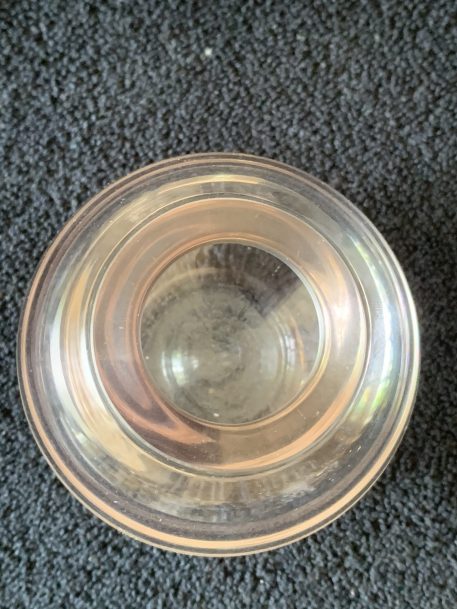 Contemporary Small Glass Posy Vase with a Pink Hue - Image 8