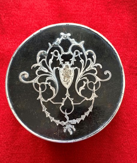 Antique Silver and Tortoiseshell Jewellery or Trinket Box - Image 11
