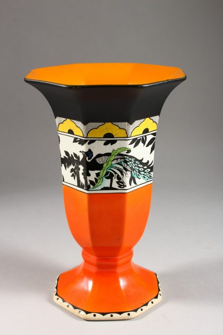 A Rialto Ware Art Deco Trumpet Shaped Porcelain Vase - SOLD! - Image 5
