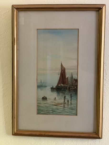 Pair of T Montimen Original Watercolour Maritime Paintings - Hand Signed & Framed - Image 6