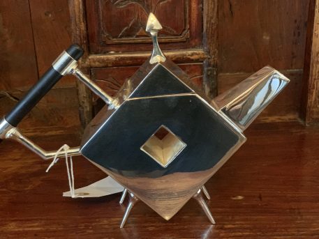 Christopher Dresser Design Square Plated Teapot - SOLD! - Image 5