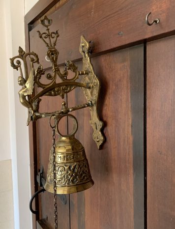 Cast Brass Monastery Door Bell - SOLD!
