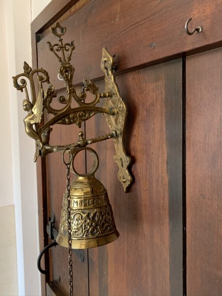 Cast Brass Monastery Door Bell - SOLD!