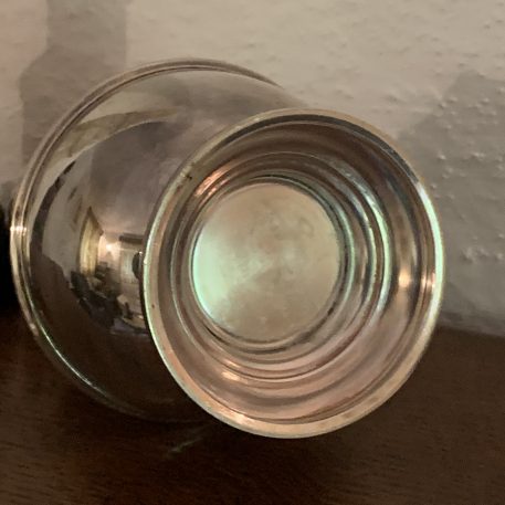 Queen  Anne style Baluster Silver Sugar Shaker, Hallmarked London 1972 - Image 5