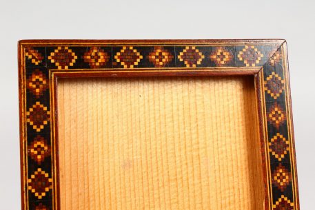 Tunbridge Ware Parquetry Photograph Frame - Image 4