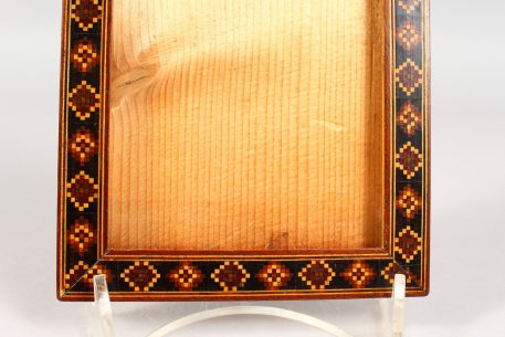 Tunbridge Ware Parquetry Photograph Frame - Image 5