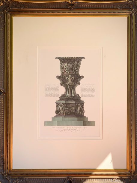Large Neoclassical Print of Al Suo Carrissimo Amico il Sig. Giacomo Byres Architetto Scozzese - Image 2